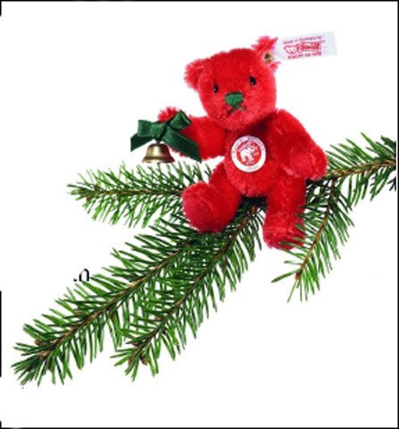 Red Bear Ornament - Wolfe Nursery